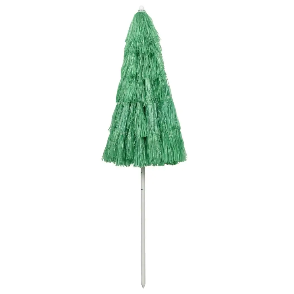 Hawaii Beach Umbrella Green 240 cm 314698