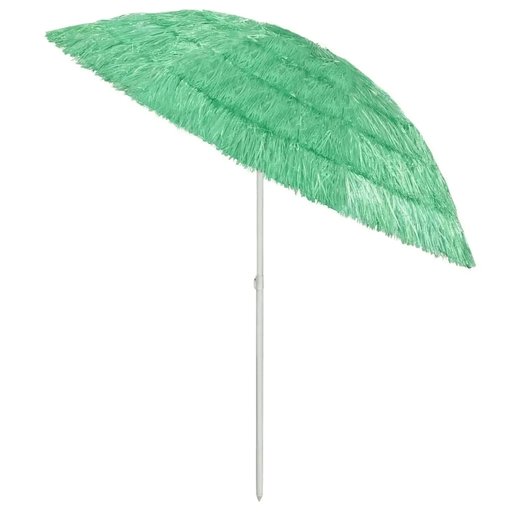 Hawaii Beach Umbrella Green 240 cm 314698