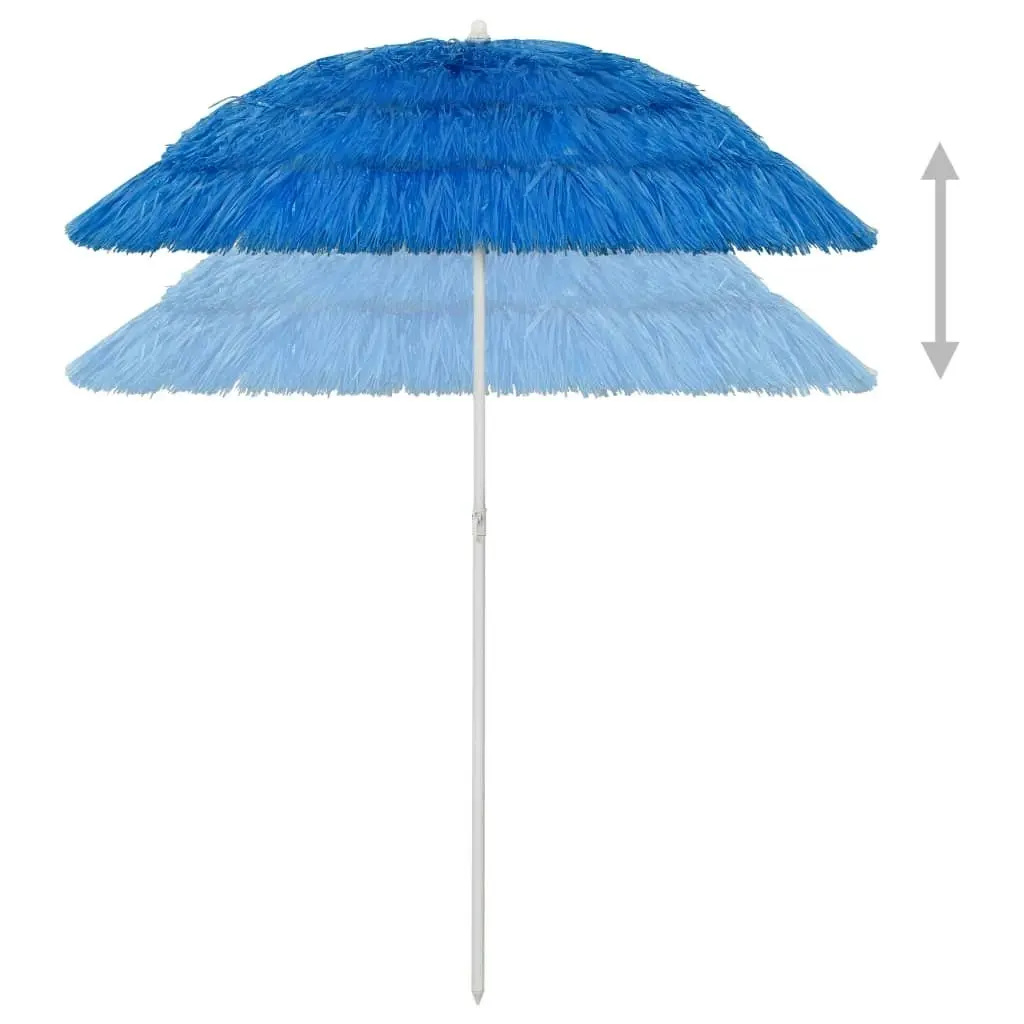 Hawaii Beach Umbrella Blue 180 cm 314694