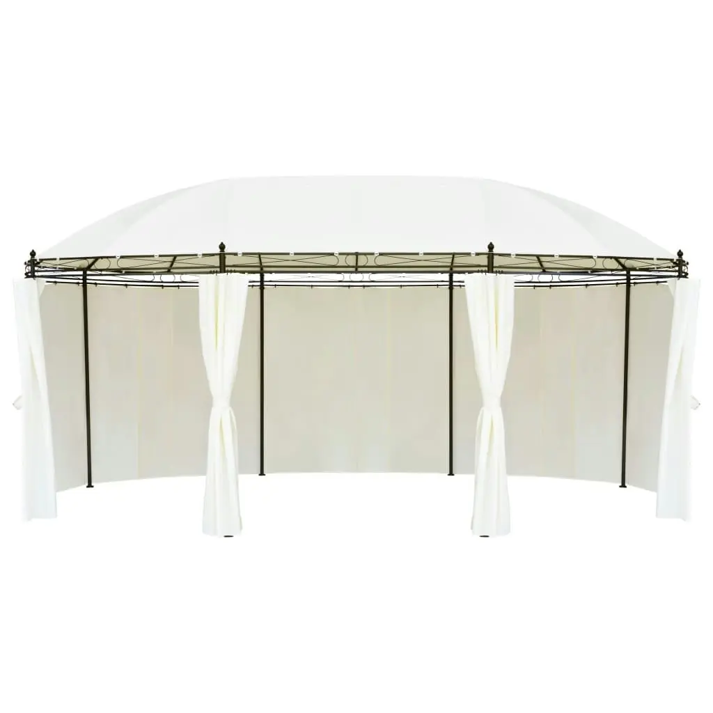 Gazebo Cream White 530x350x265 cm 42138