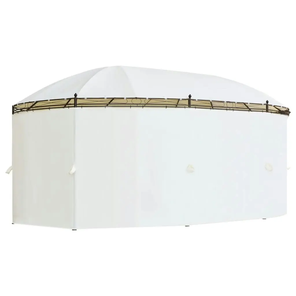 Gazebo Cream White 530x350x265 cm 42138