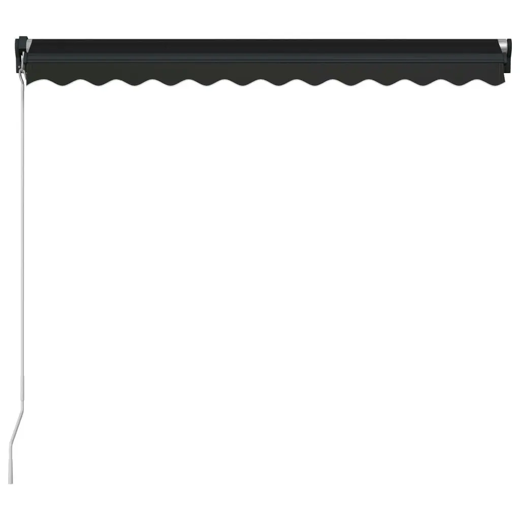 Manual Retractable Awning 300x250 cm Anthracite 3051237