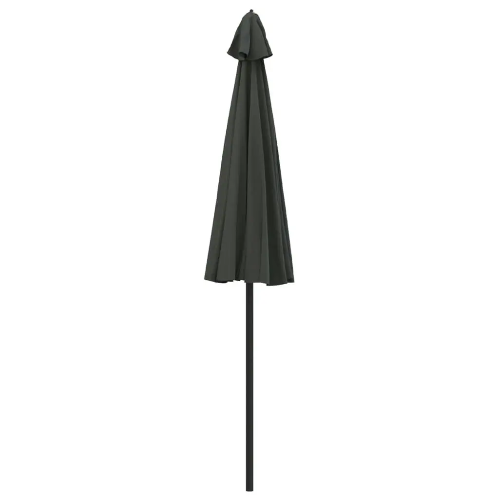 Outdoor Parasol with Aluminium Pole 270 cm Anthracite 47306