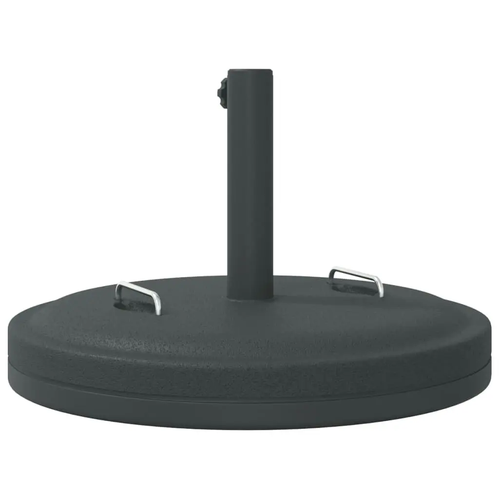 Parasol Base with Handles for Ø38 / 48 mm Poles 25 kg Round 4007986