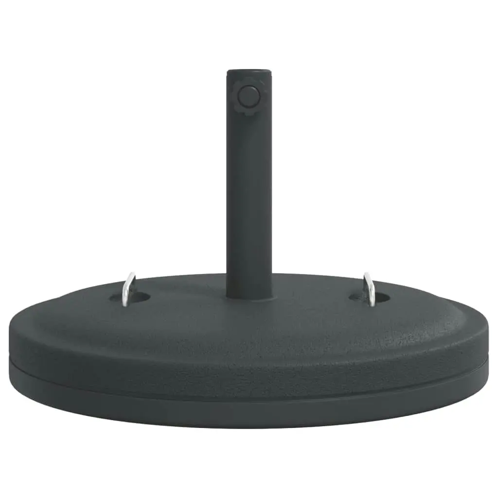 Parasol Base with Handles for Ø38 / 48 mm Poles 25 kg Round 4007986