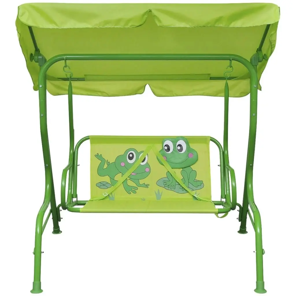 Kids Swing Seat Green 41841