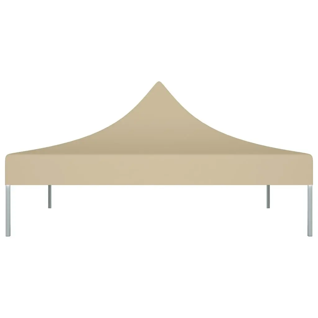 Party Tent Roof 3x3 m Beige 270 g/mÂ² 315318