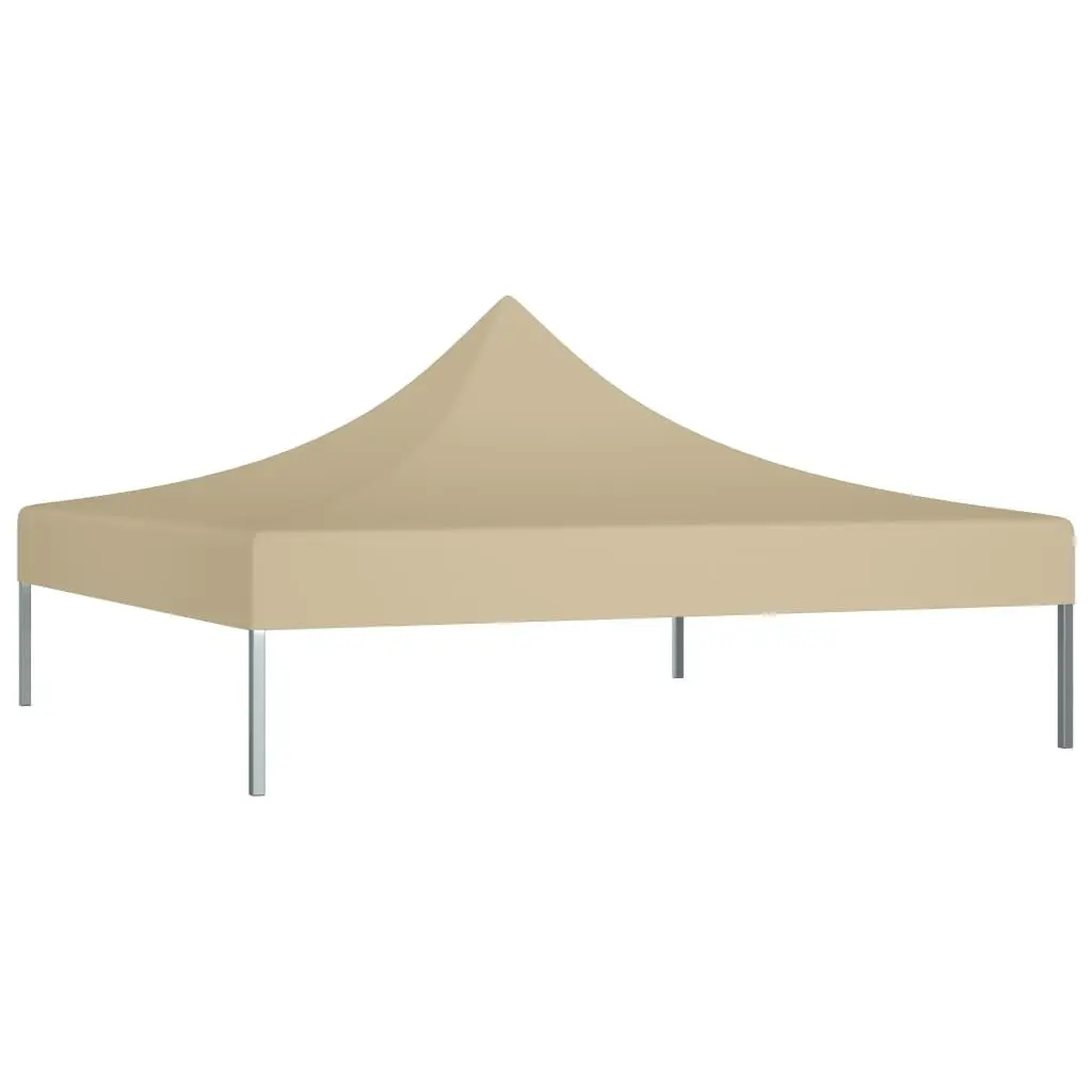 Party Tent Roof 3x3 m Beige 270 g/mÂ² 315318