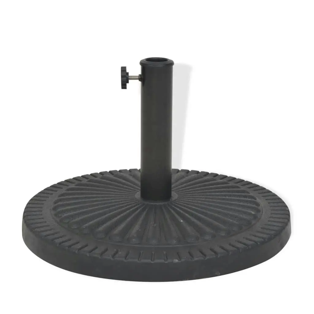 Parasol Base Resin Round Black 29 kg 43658