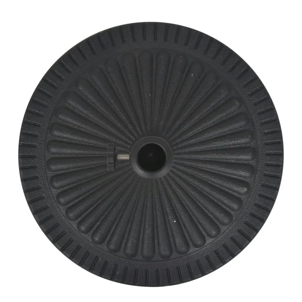 Parasol Base Resin Round Black 29 kg 43658