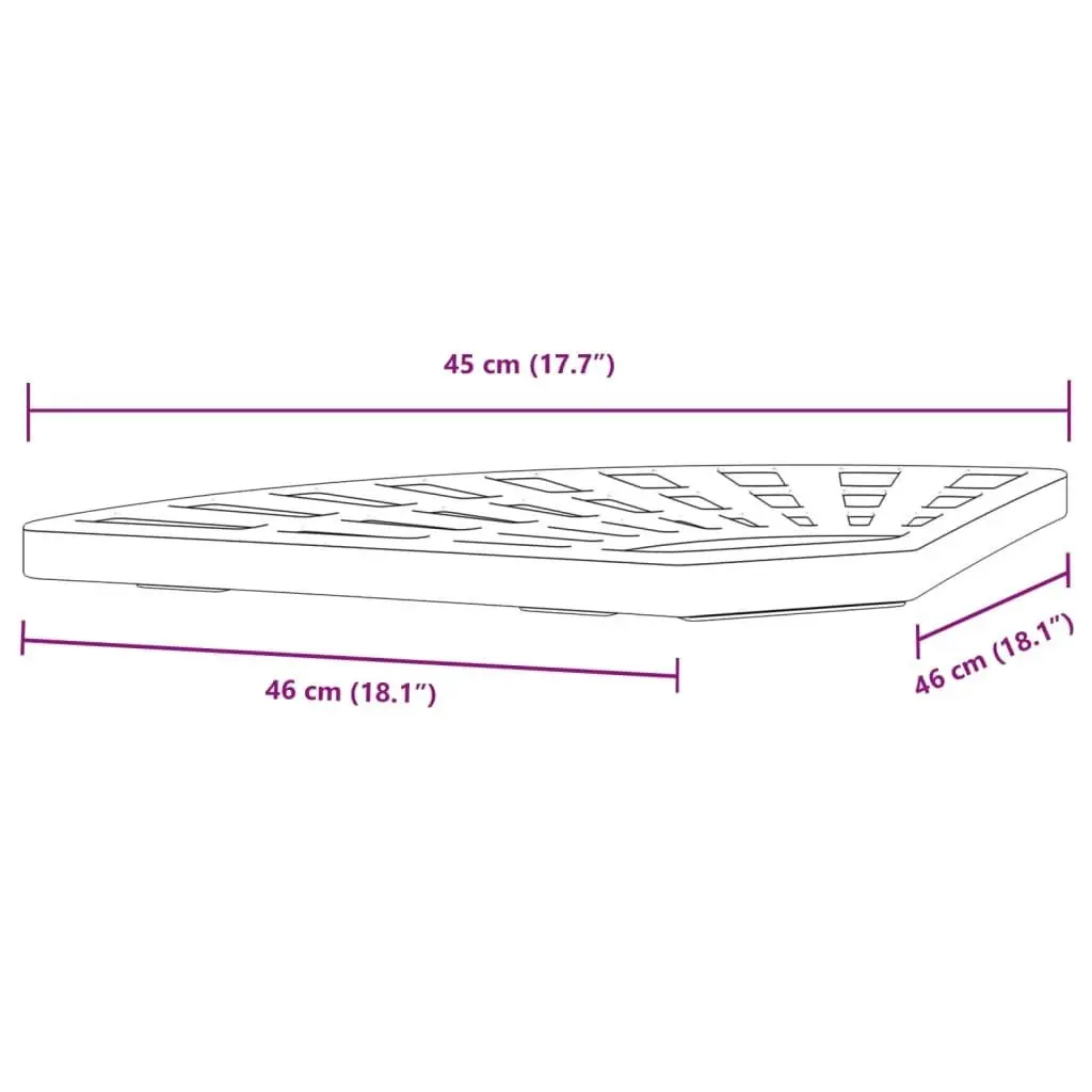 Parasol Base Weight with Handle for Cross Stand Parasols 14 kg 4007988