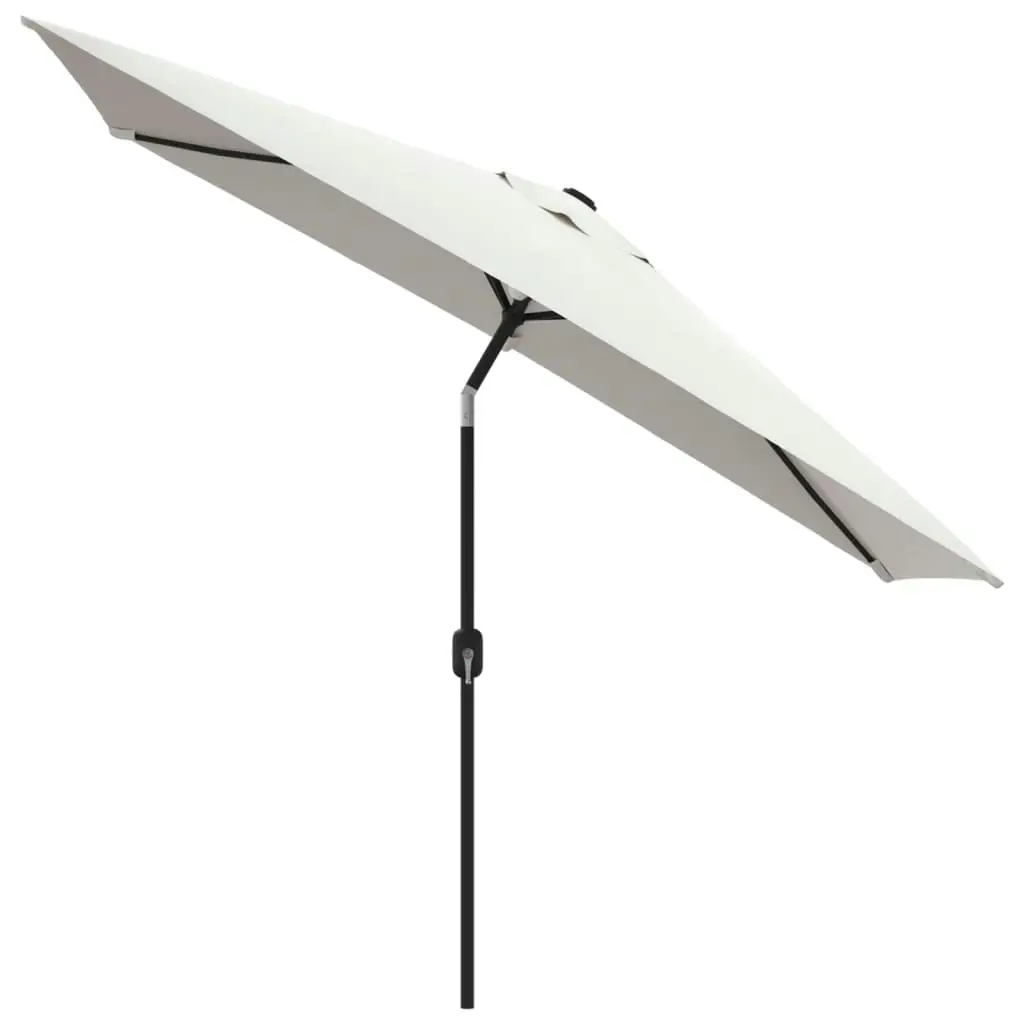 Parasol 200 x 300 cm Sand White Rectangular 40772