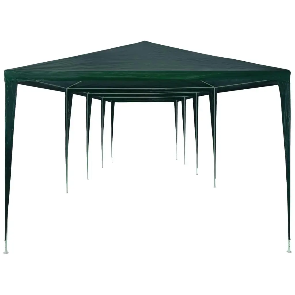 Party Tent 3x12 m PE Green 45095