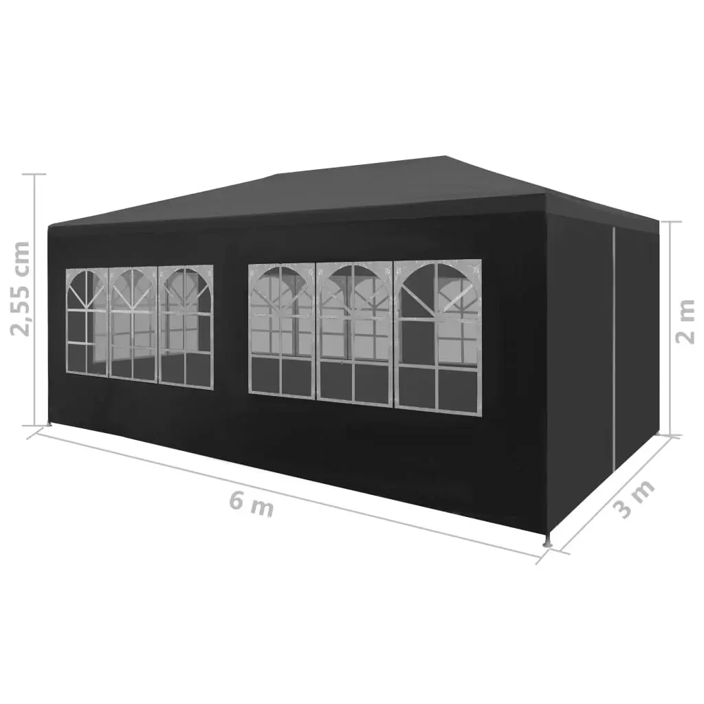 Party Tent 3x6 m Anthracite 45102