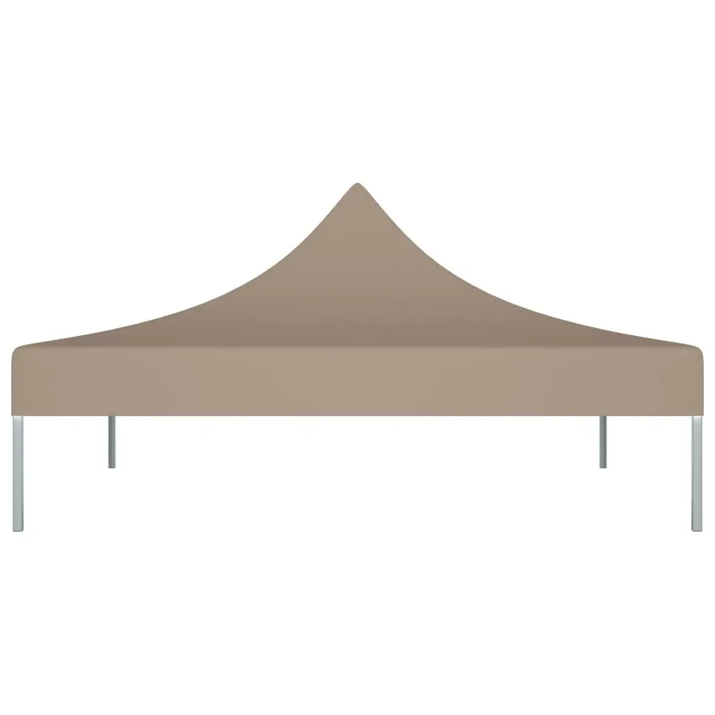 Party Tent Roof 2x2 m Taupe 270 g/mÂ² 315343