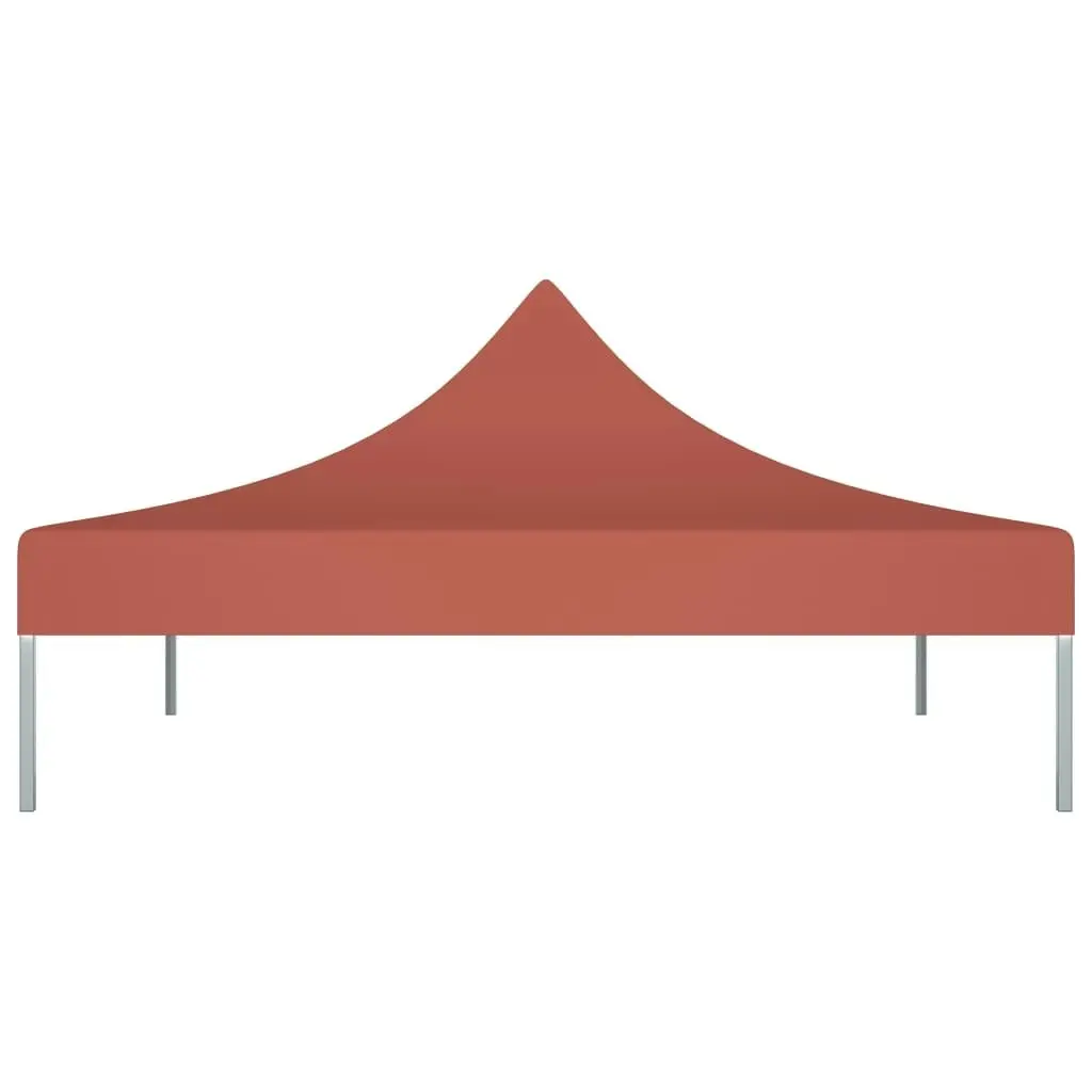 Party Tent Roof 2x2 m Terracotta 270 g/mÂ² 315346