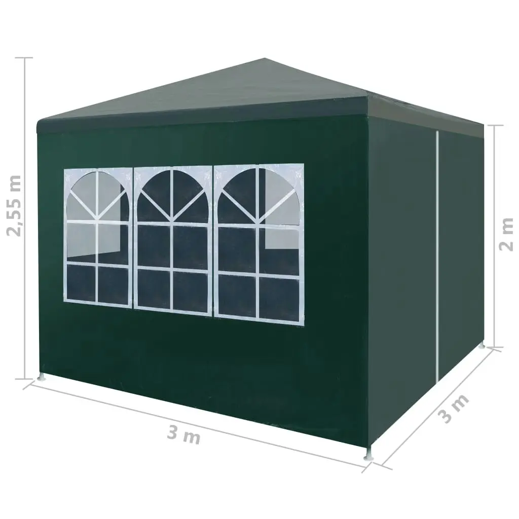 Party Tent 3x3 m Green 45099