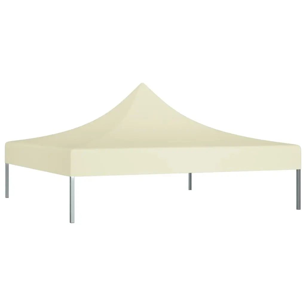 Party Tent Roof 2x2 m Cream 270 g/mÂ² 315336