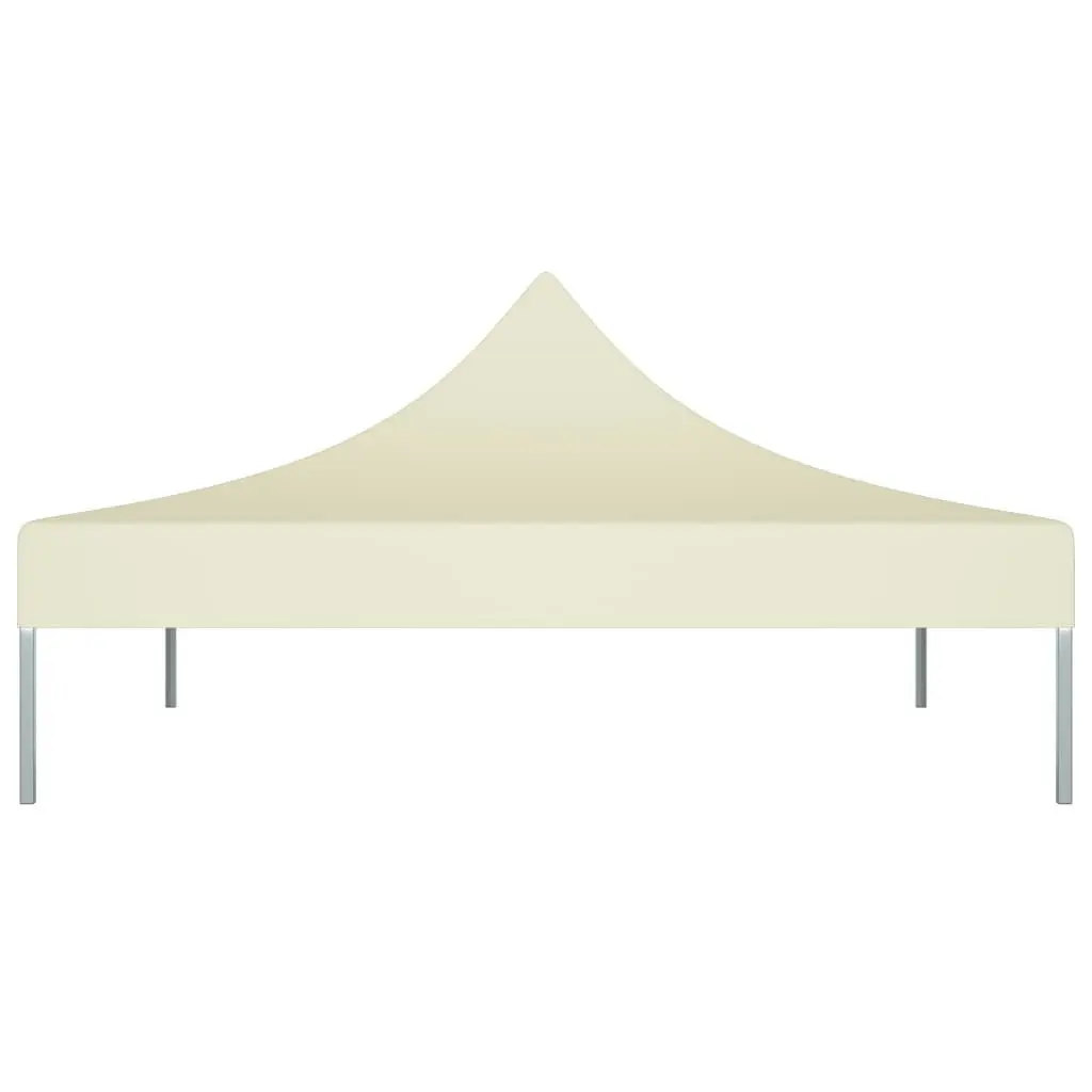 Party Tent Roof 2x2 m Cream 270 g/mÂ² 315336