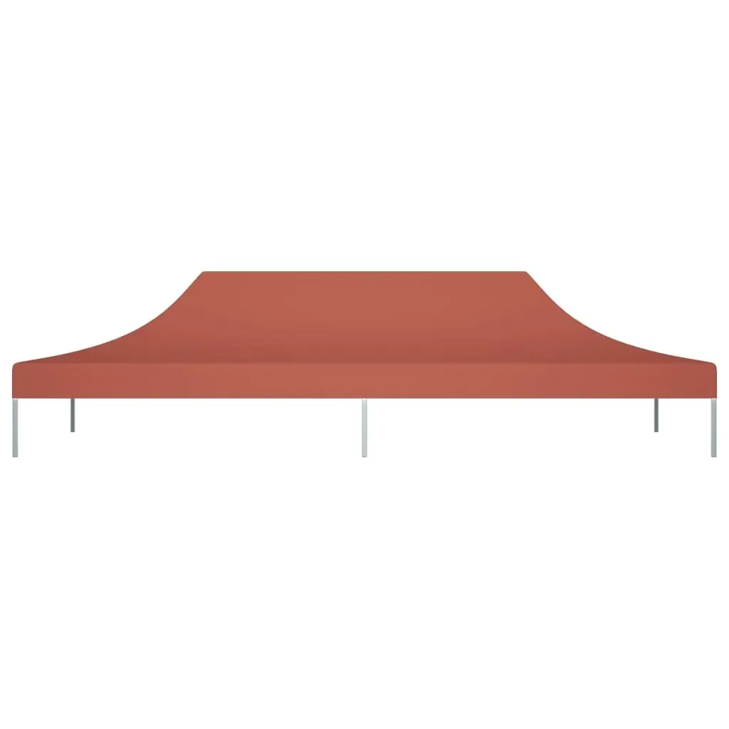 Party Tent Roof 6x3 m Terracotta 270 g/mÂ² 315333