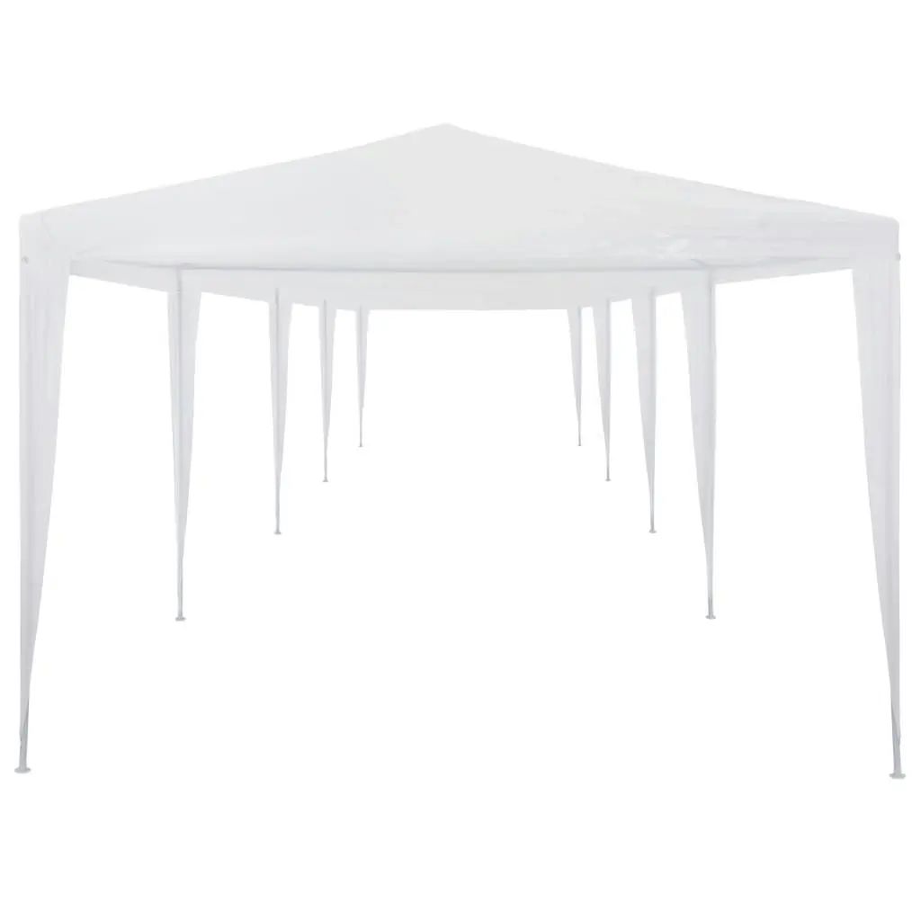 Party Tent 3x12 m PE White 45081