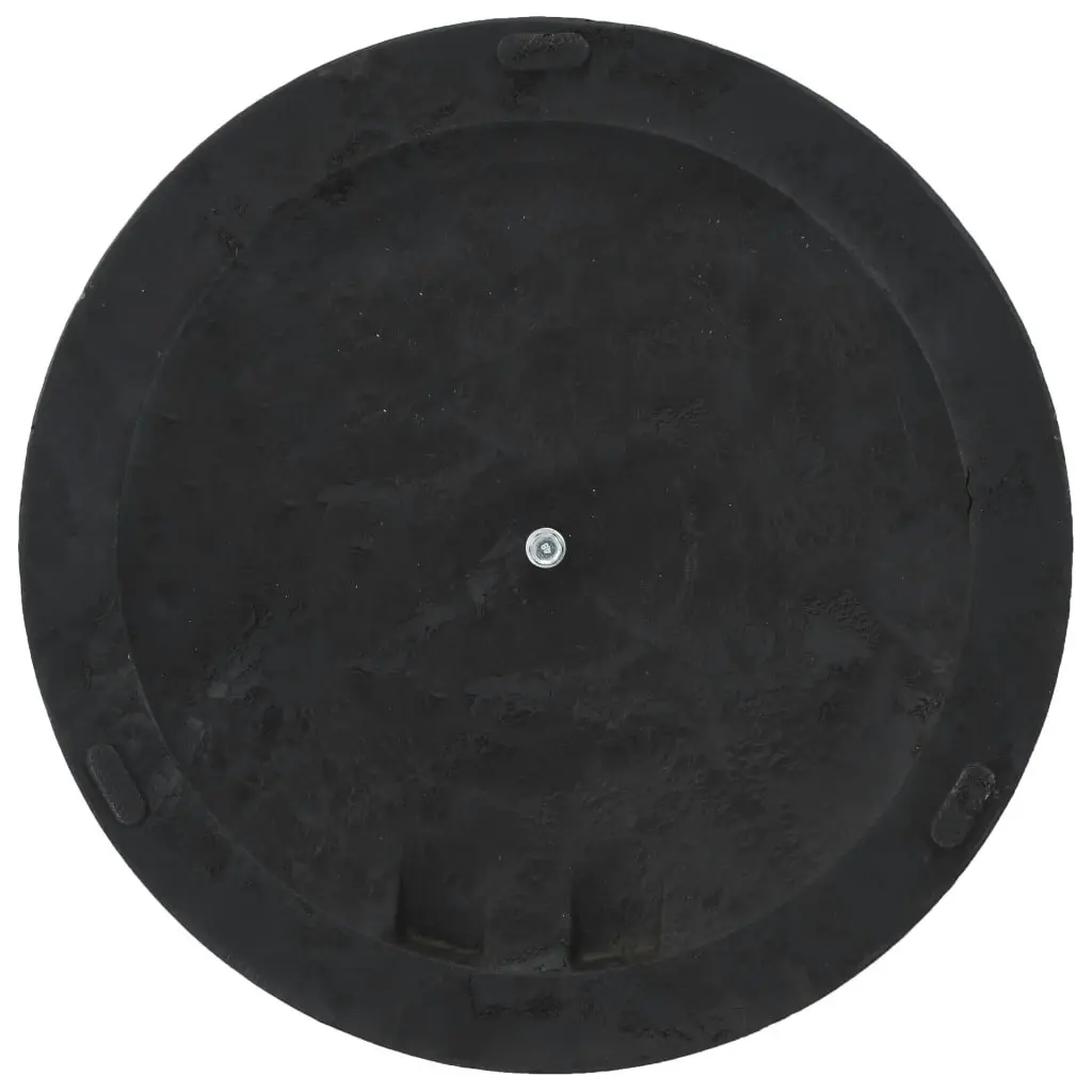 Parasol Base Round Polyresin 19 kg Black 45197