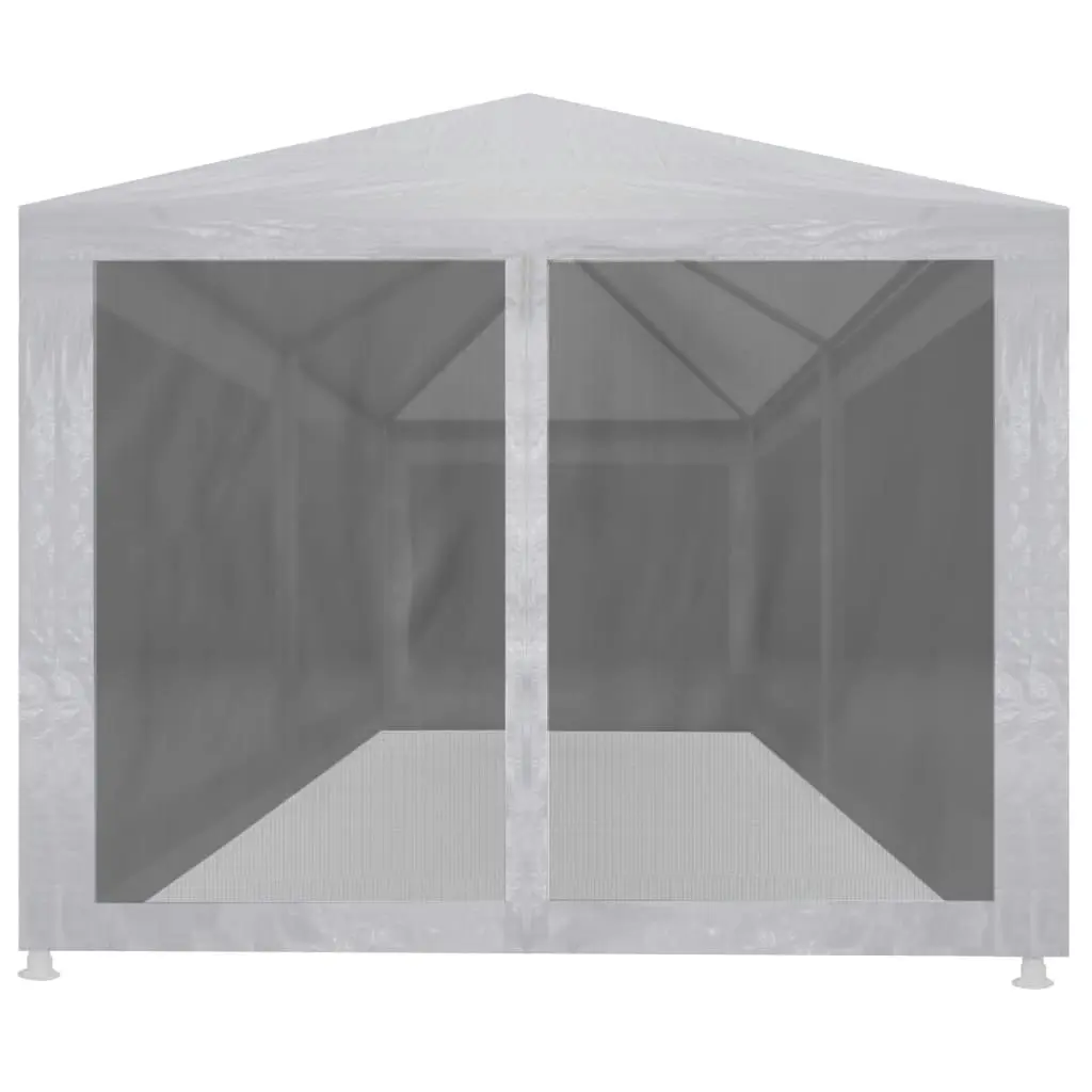 Party Tent with 6 Mesh Sidewalls 6x3 m 45110