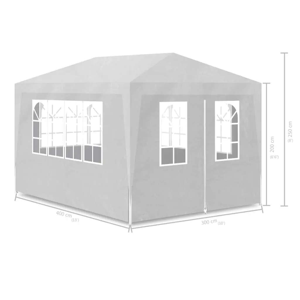 Party Tent 3x4 m White 90334