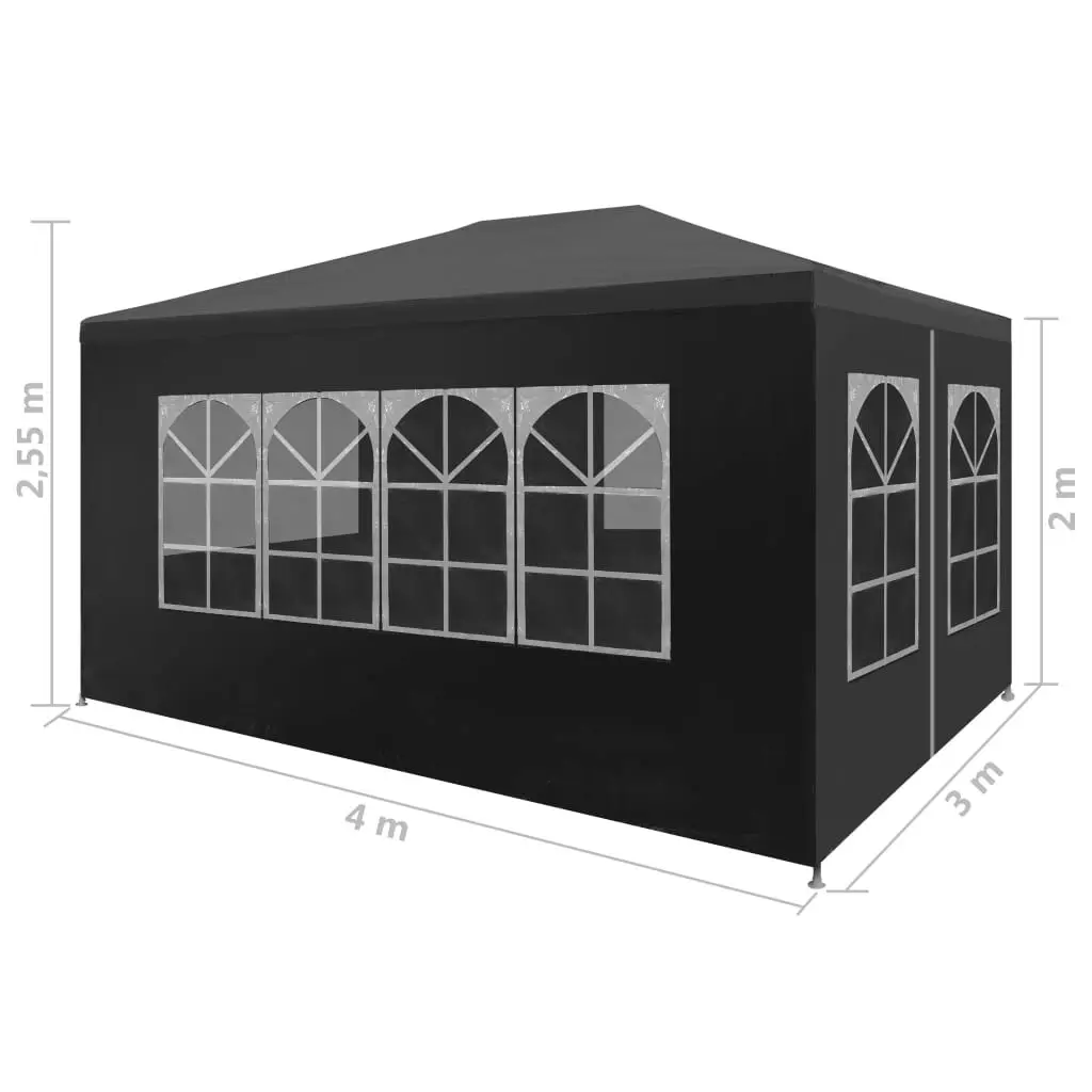 Party Tent 3x4 m Anthracite 45100