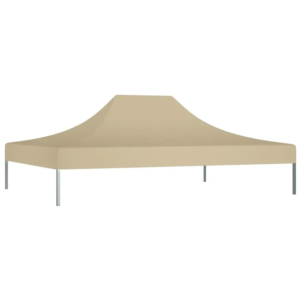 Party Tent Roof 4.5x3 m Beige 270 g/mÂ² 315366