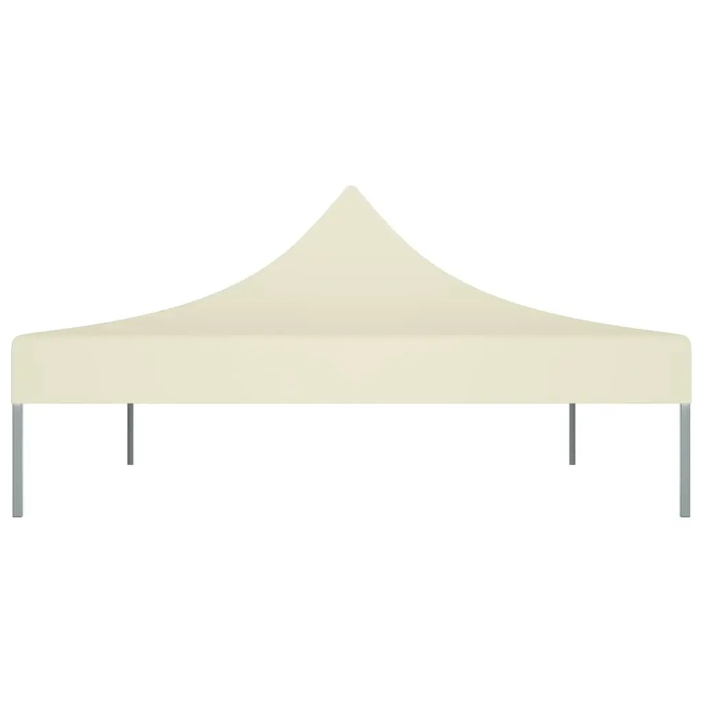 Party Tent Roof 4.5x3 m Cream 270 g/mÂ² 315362