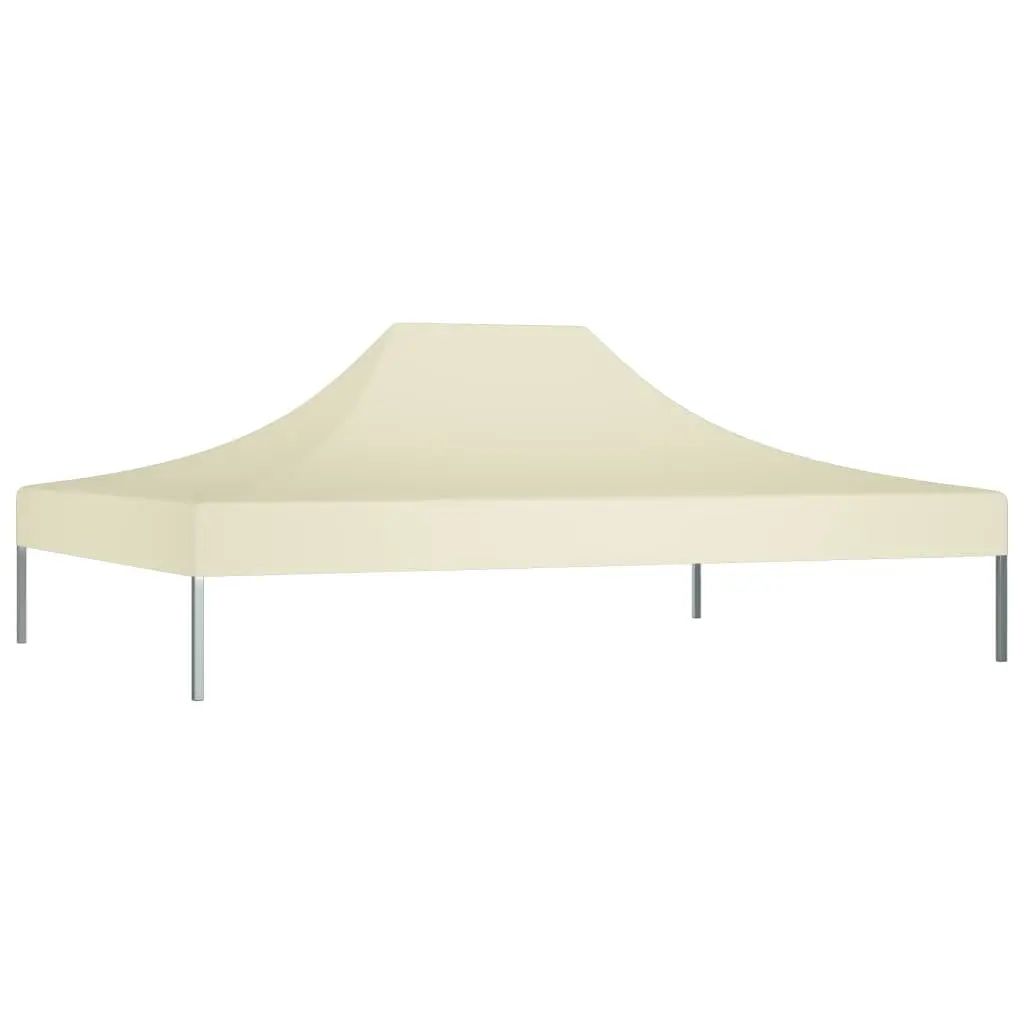 Party Tent Roof 4.5x3 m Cream 270 g/mÂ² 315362