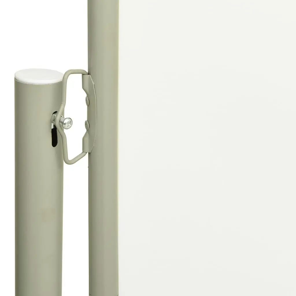 Patio Retractable Side Awning 117x300 cm Cream 317827