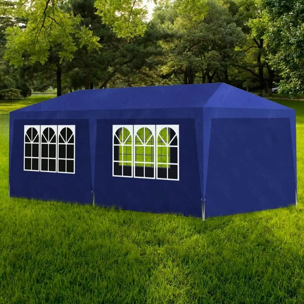 Party Tent 3x6 m Blue 90337