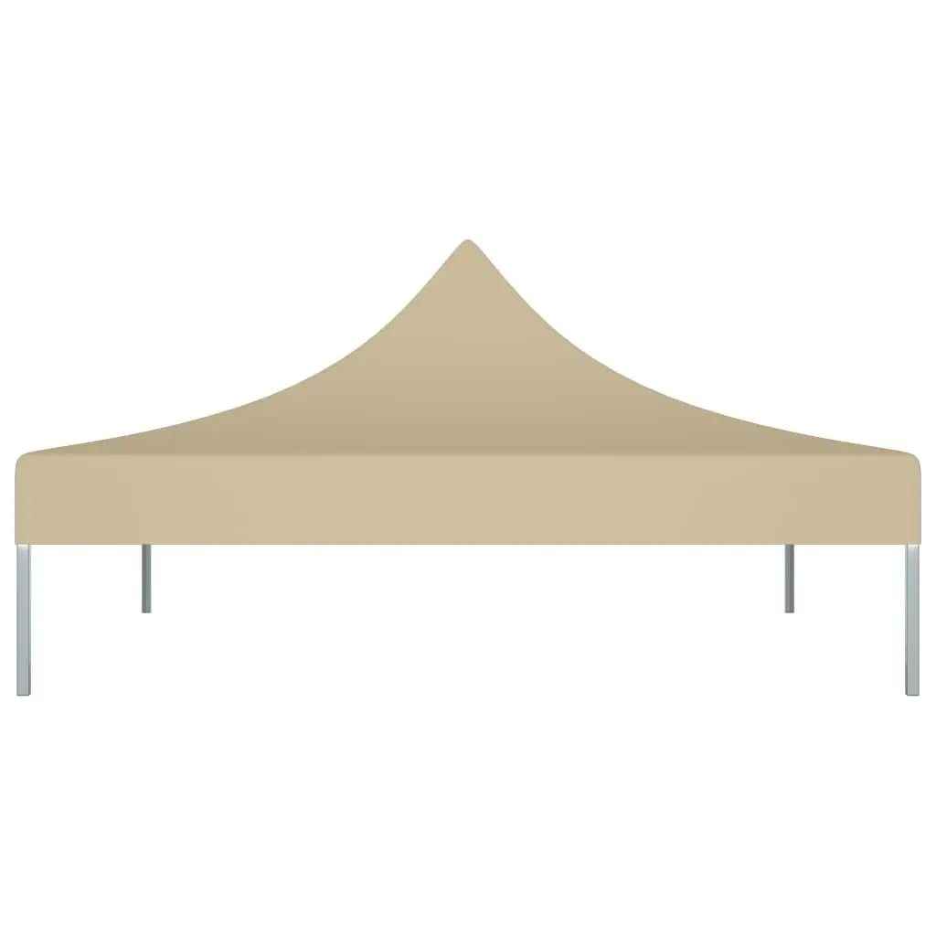 Party Tent Roof 2x2 m Beige 270 g/mÂ² 315340