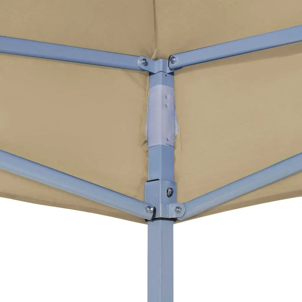 Party Tent Roof 2x2 m Beige 270 g/mÂ² 315340