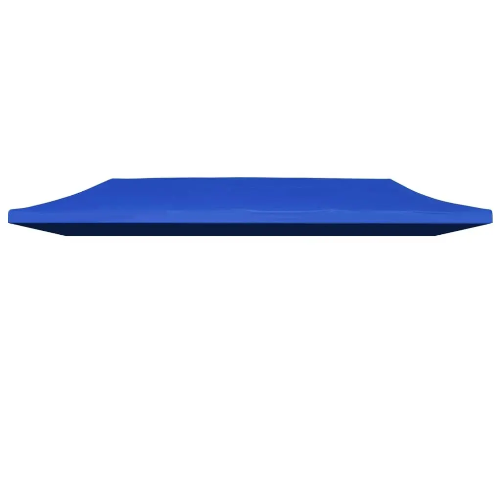 Party Tent Roof 3x6 m Blue 44987