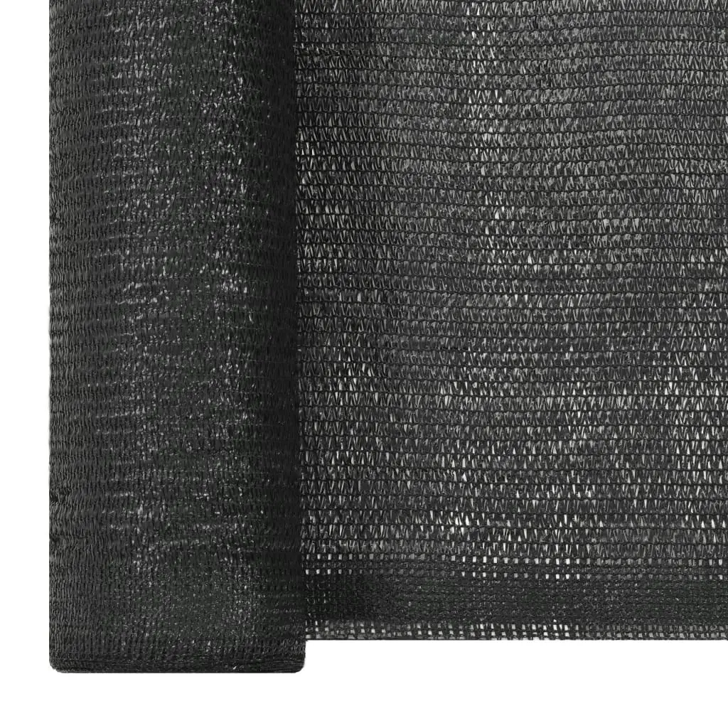 Privacy Net HDPE 1x10 m Black 45231