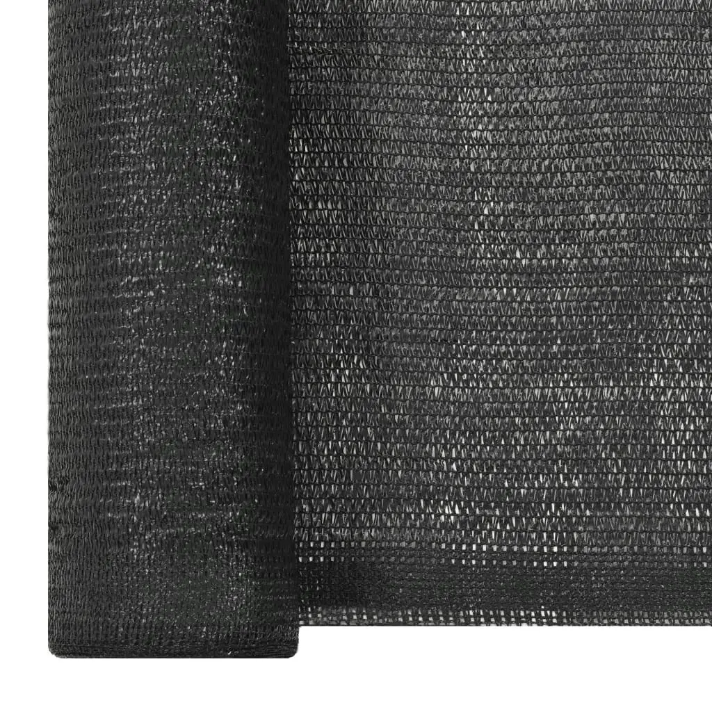 Privacy Net HDPE 1.5x10 m Black 45234