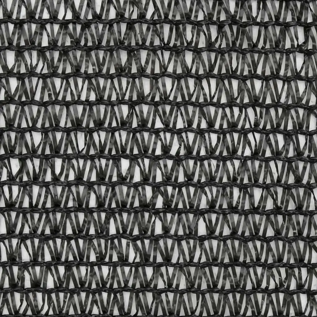 Privacy Net HDPE 2x25 m Black 45238