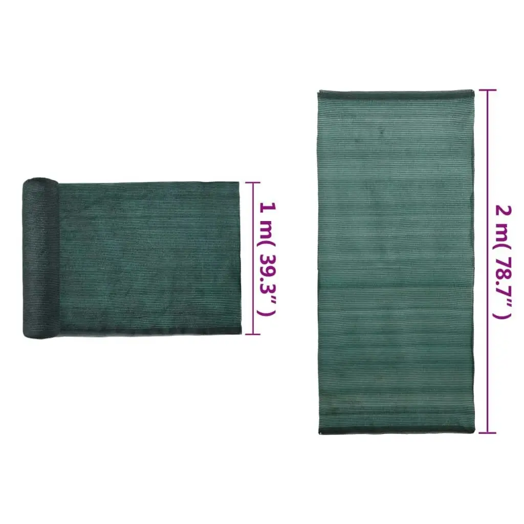 Privacy Net HDPE 2x25 m Green 45247