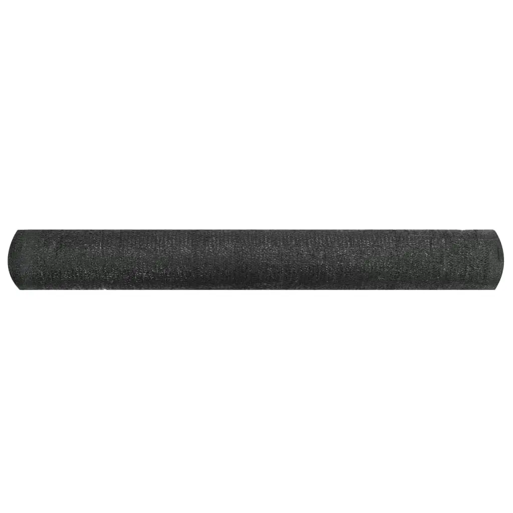 Privacy Net HDPE 1x25 m Black 45232