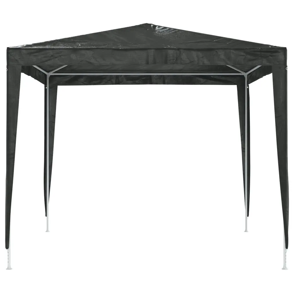 Professional Party Tent 2.5x2.5 m Anthracite 90 g/m?? 48507