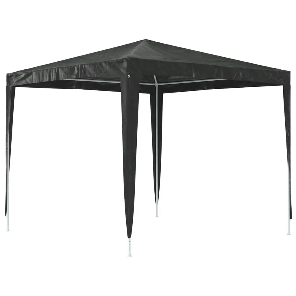 Professional Party Tent 2.5x2.5 m Anthracite 90 g/m?? 48507