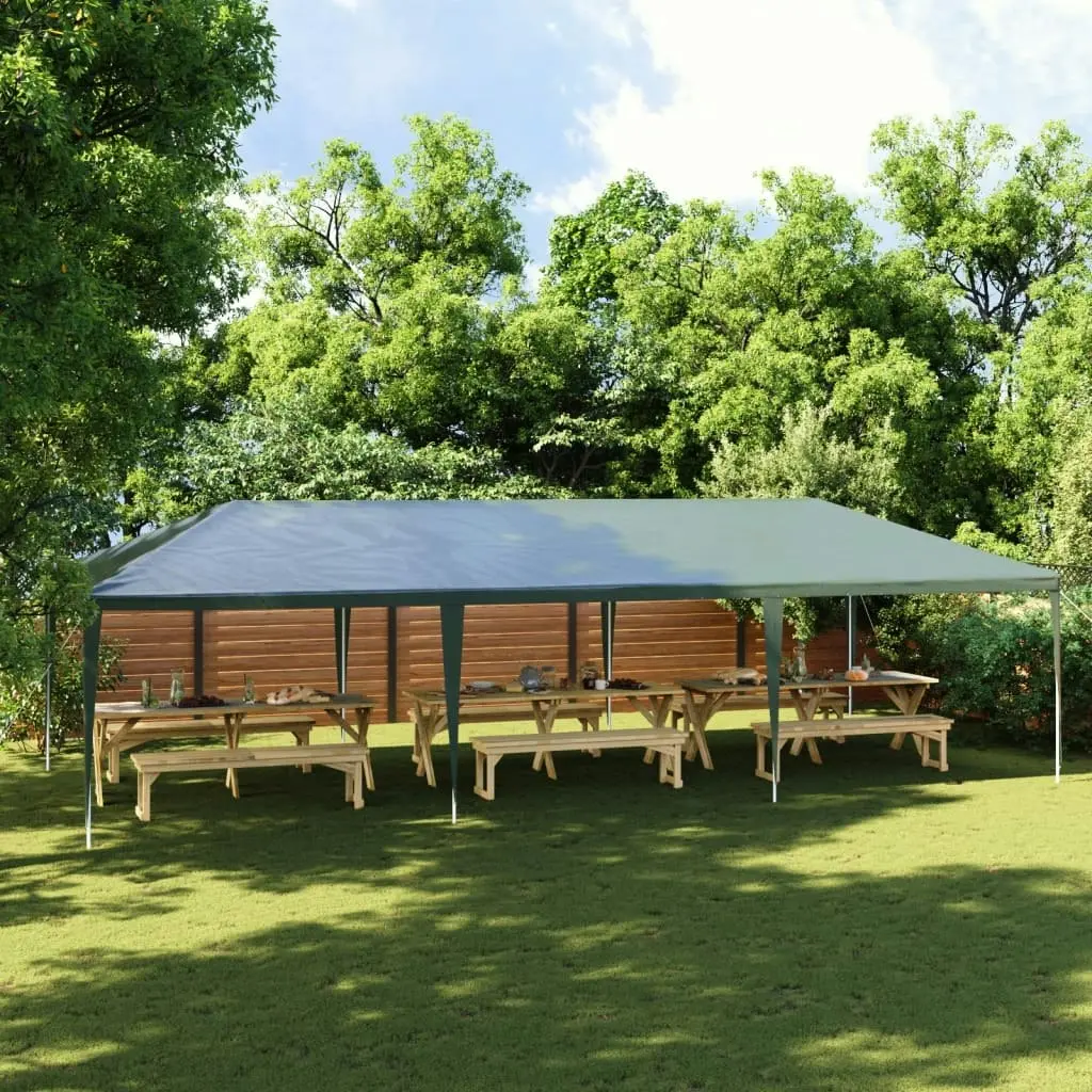 Professional Party Tent 4x9 m Green 90 g/m?? 48515