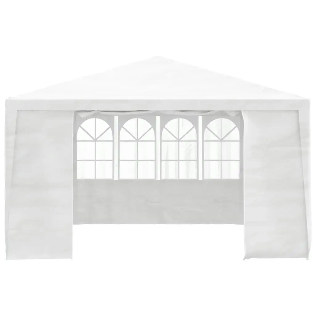 Professional Party Tent with Side Walls 4x4 m White 90 g/mÂ² 48525