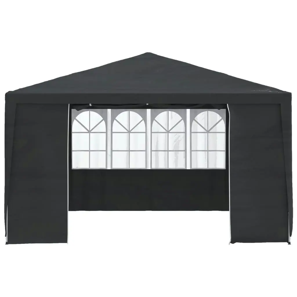 Professional Party Tent with Side Walls 4x4 m Green 90 g/mÂ² 48536