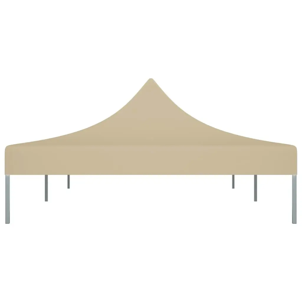 Party Tent Roof 6x3 m Beige 270 g/mÂ² 315327