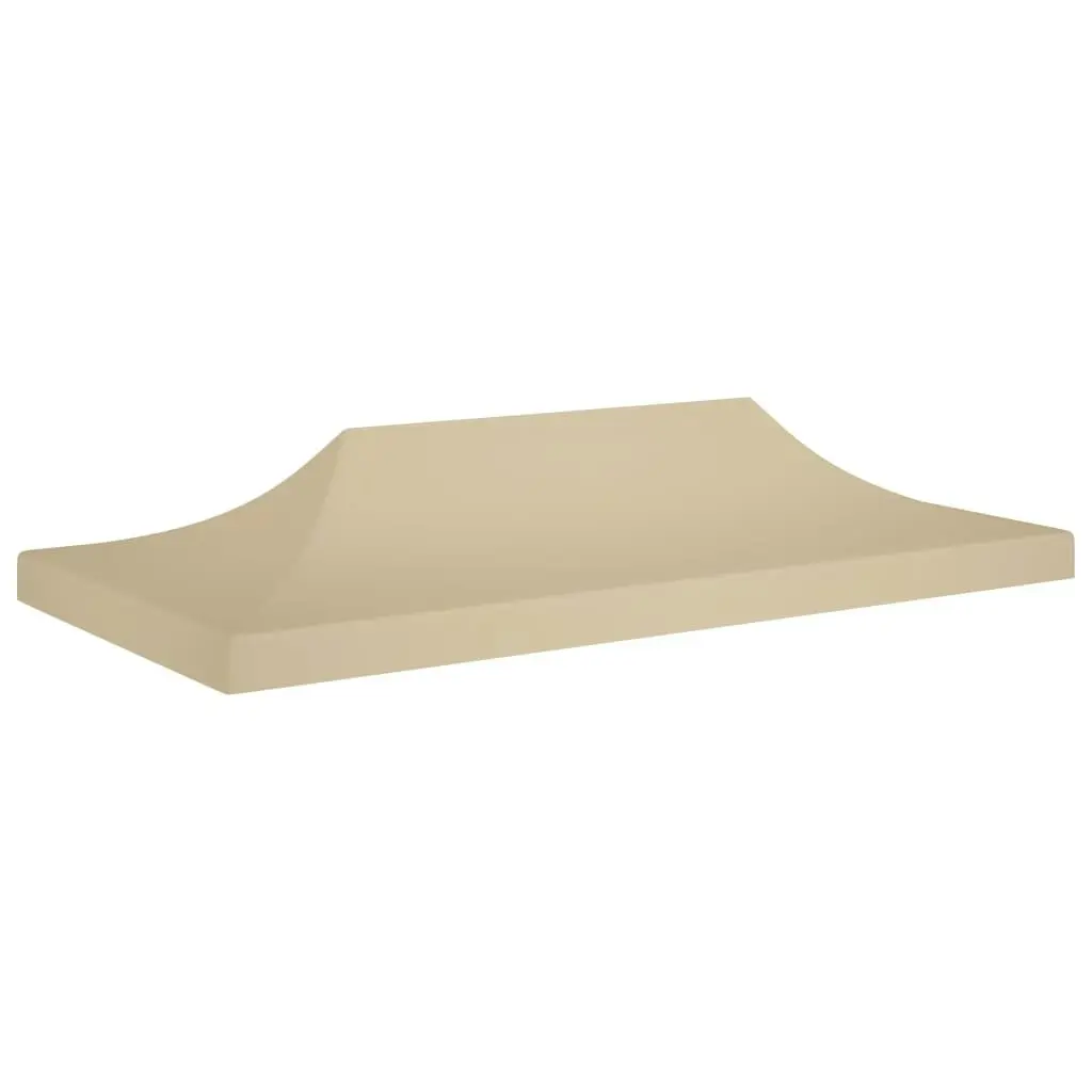 Party Tent Roof 6x3 m Beige 270 g/mÂ² 315327