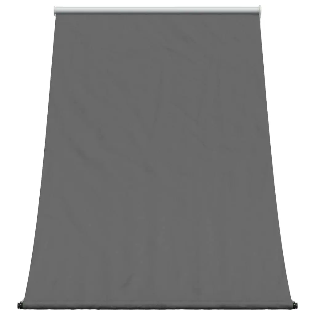 Retractable Awning Anthracite 100x150 cm Fabric and Steel 368750